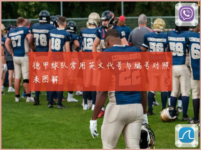 德甲球队常用英文代号与编号对照表图解